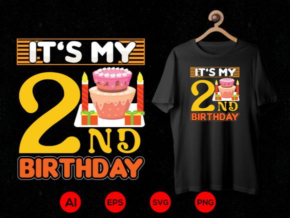 Birthday T-shirt Design 15: Graphics for Editorial Use