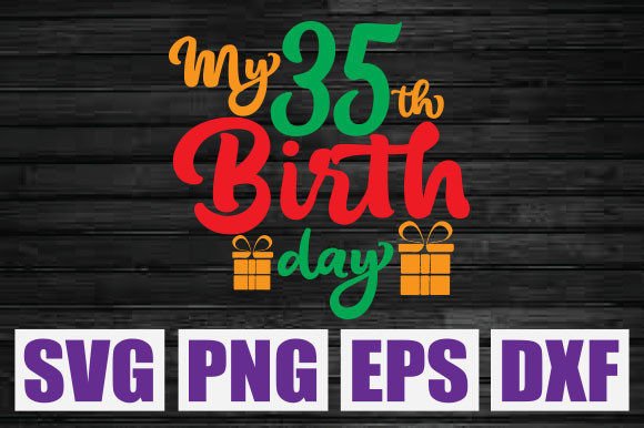 My 35th Birthday SVG: An Embroidery Review
