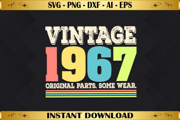 Vintage 1967 Original Parts: An Embroidery Review